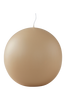 HILTON MATT pallokynttilä ø 8 cm Vaalea beige