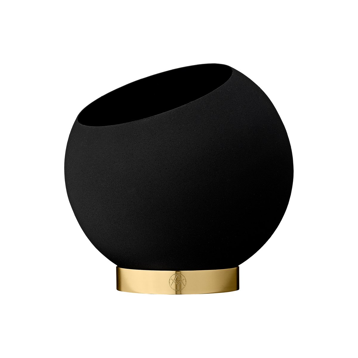 Globe kukkaruukku Ø 17 cm Black