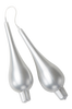 DROP METALLIC pisarakynttilät, 2/pakk. - korkeus 18 cm