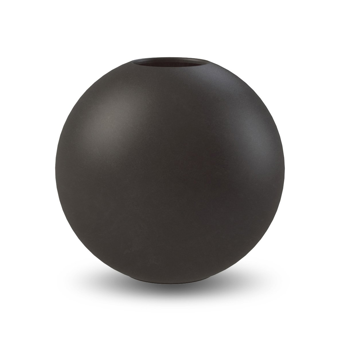 Ball maljakko black 20 cm