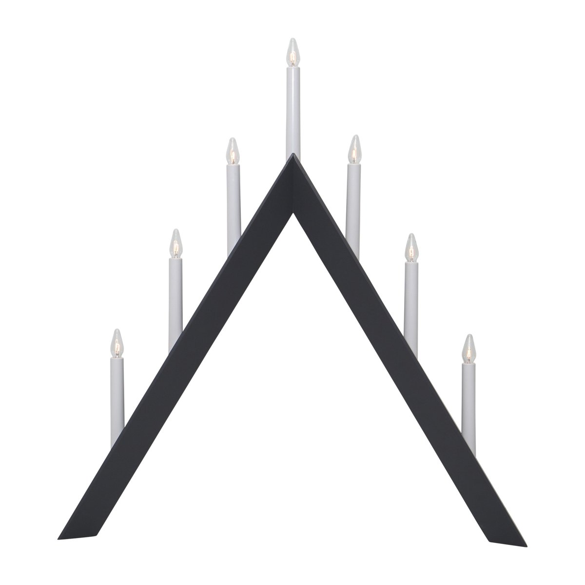 Arrow kynttilänjalka, 64,5 cm Harmaa