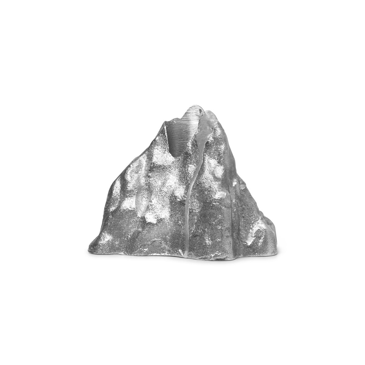 Stone kynttilänjalka 6,8 cm Alumiini