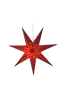 Riippuva Galaxy-tähti 60 cm Punainen