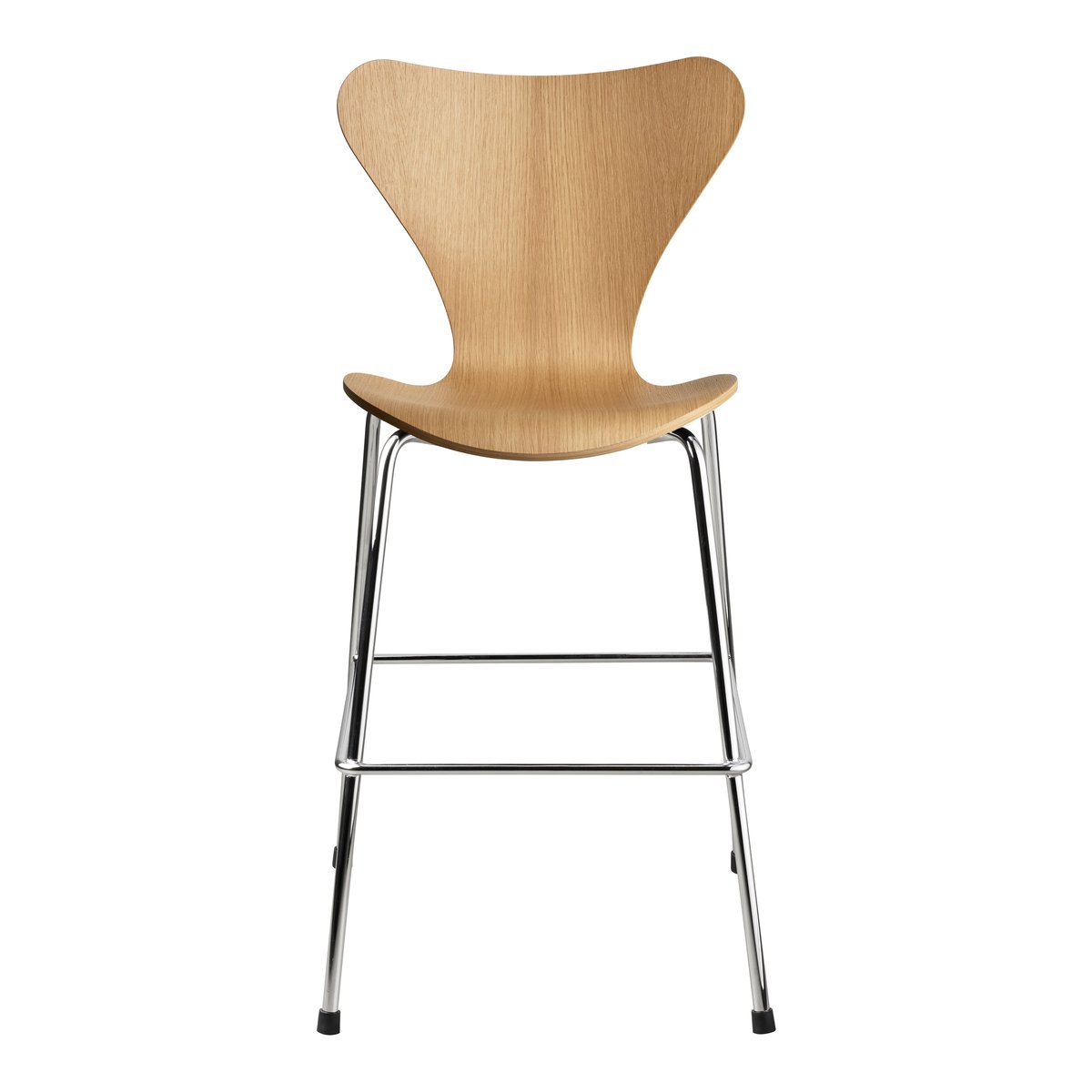 3177 Sjuan Junior -tuoli, kromi Oak