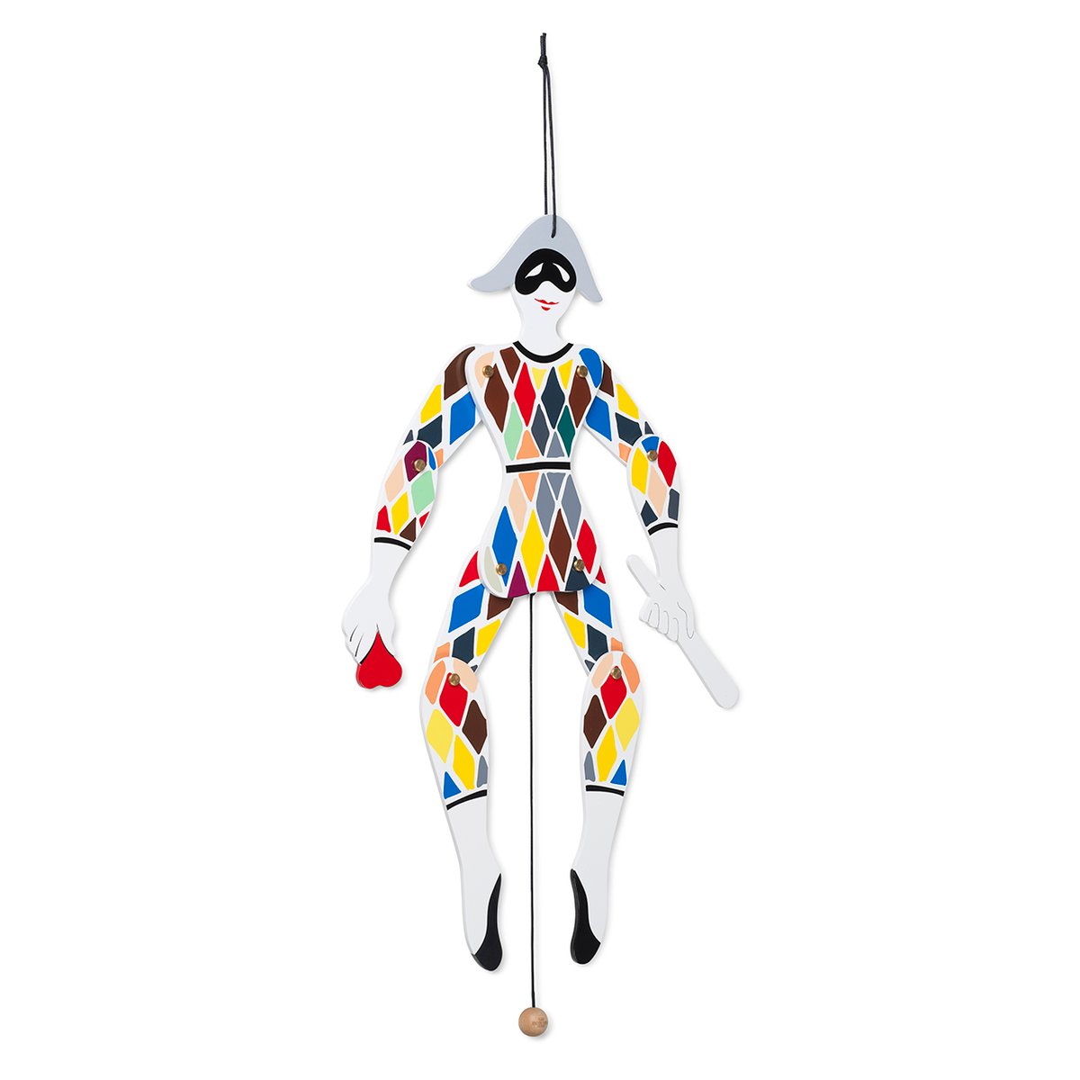 Harlekin sätkyukko Monivärinen