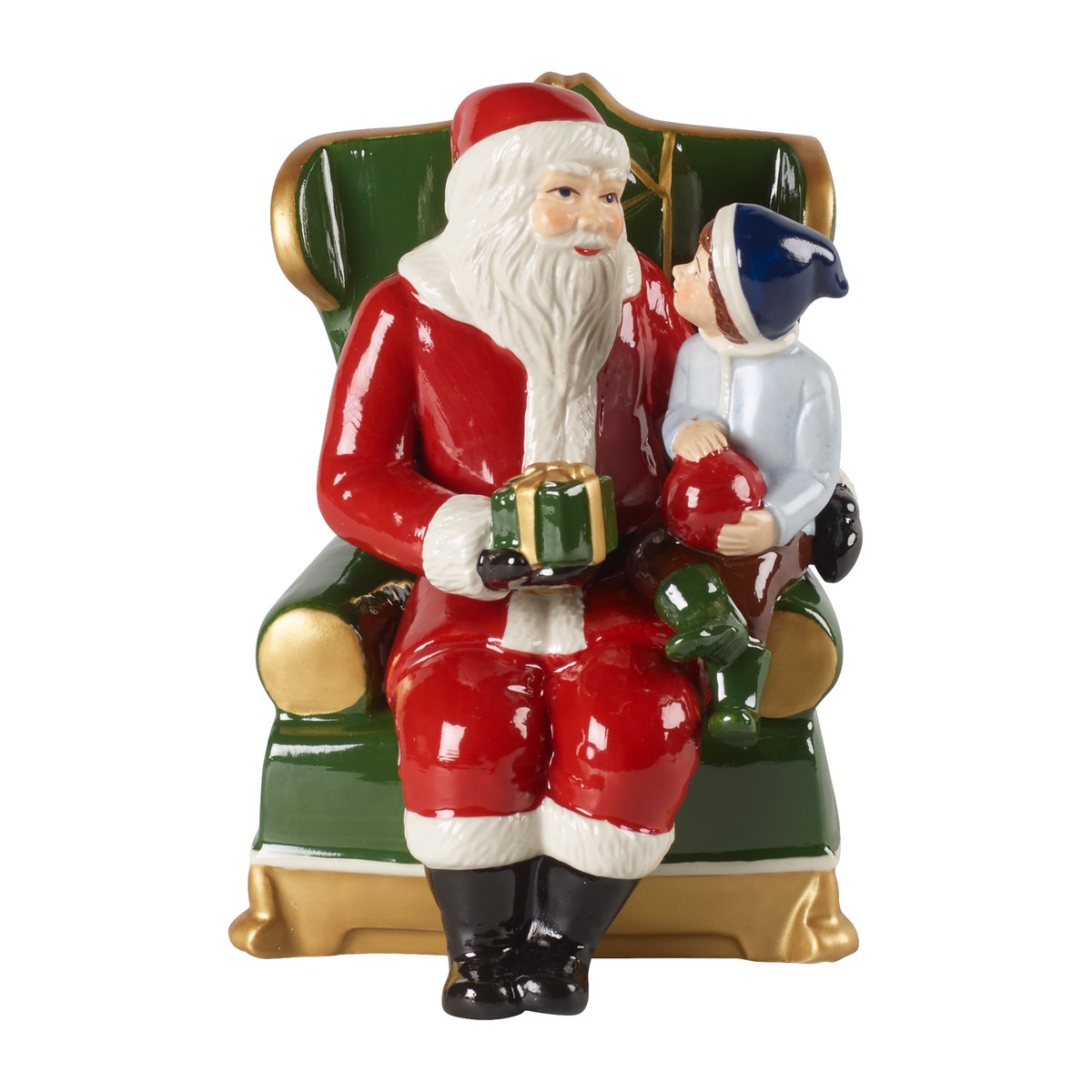 Christmas Toys joulupukki nojatuolissa Punainen