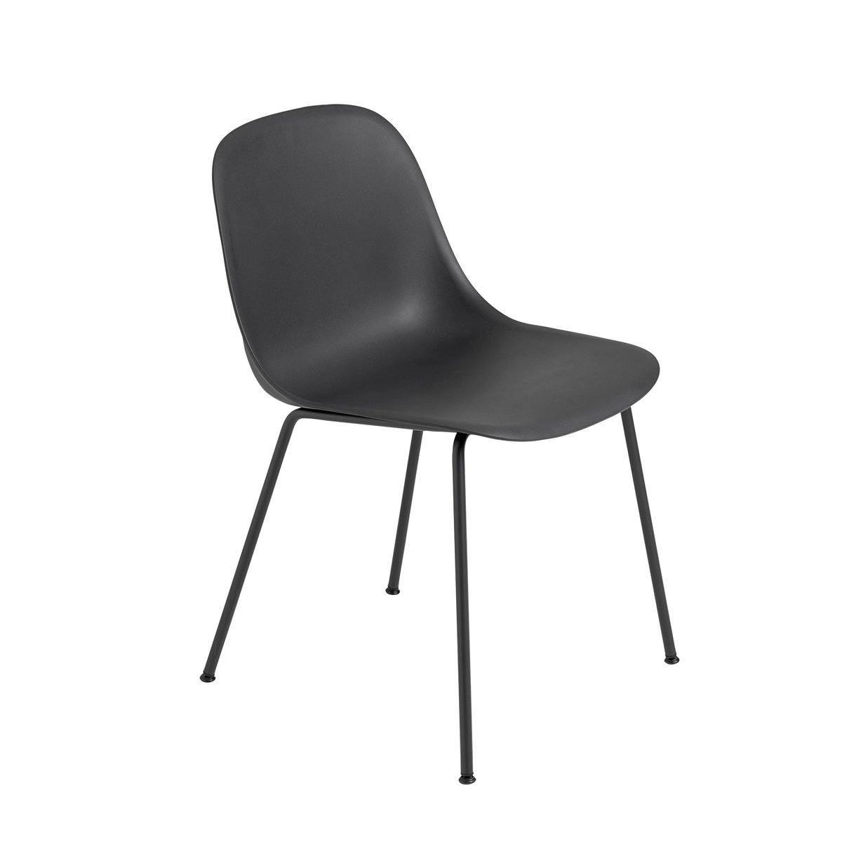 Fiber side chair tuoli musta