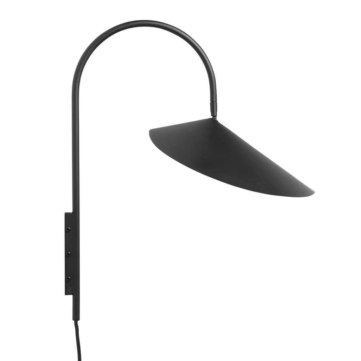 Arum seinävalaisin Musta