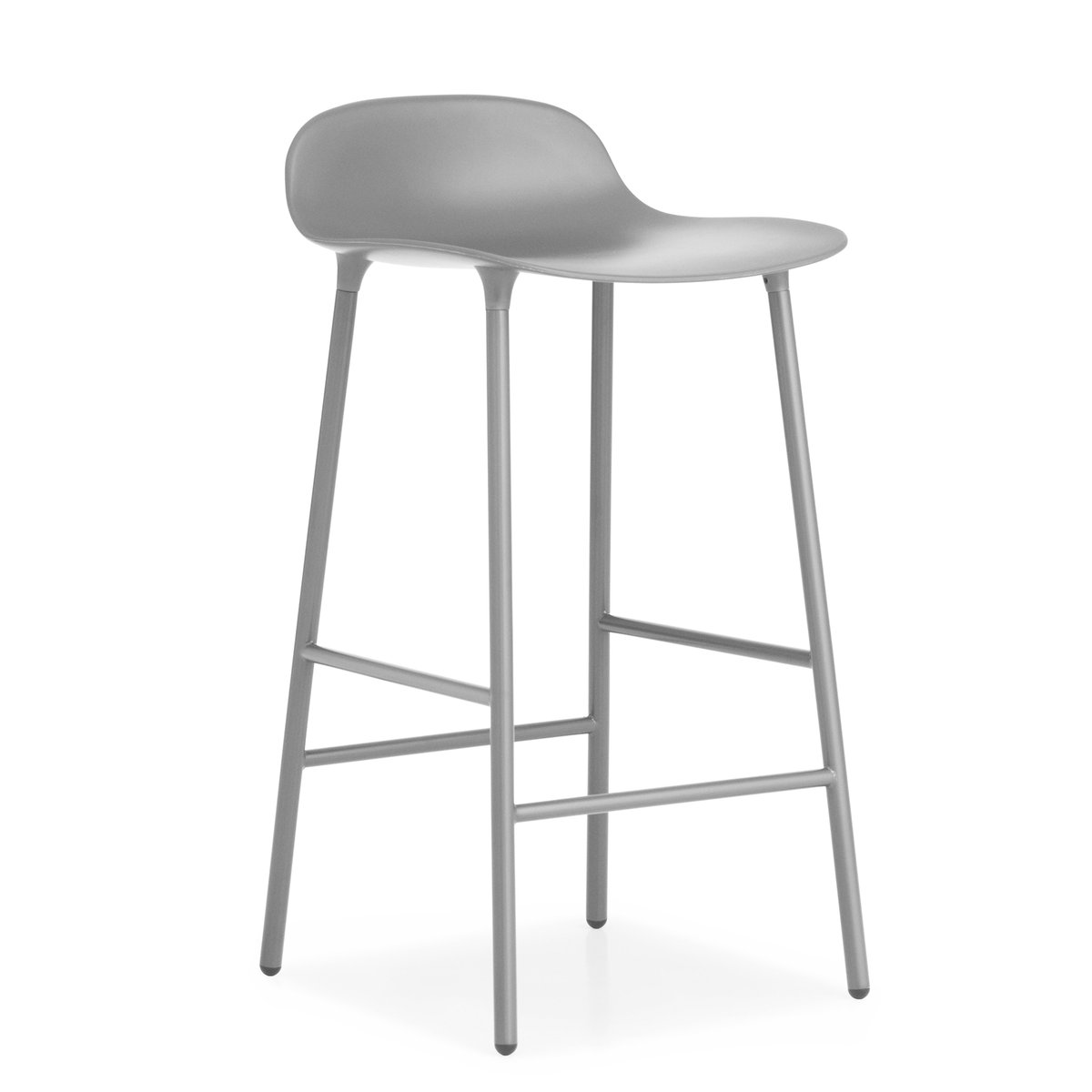 Form Chair baarijakkara metallijalat harmaa