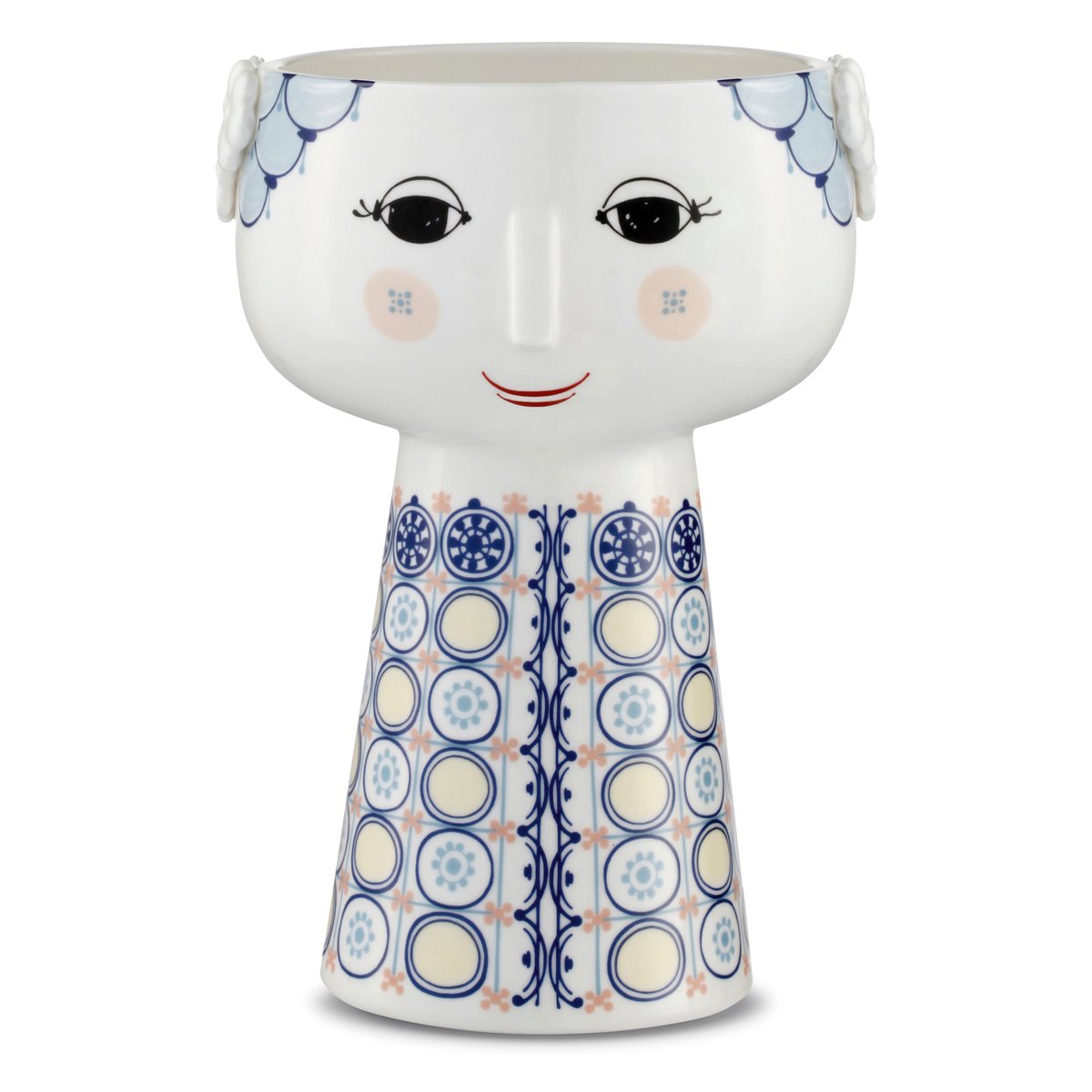 Eva maljakko 18,5 cm Sininen