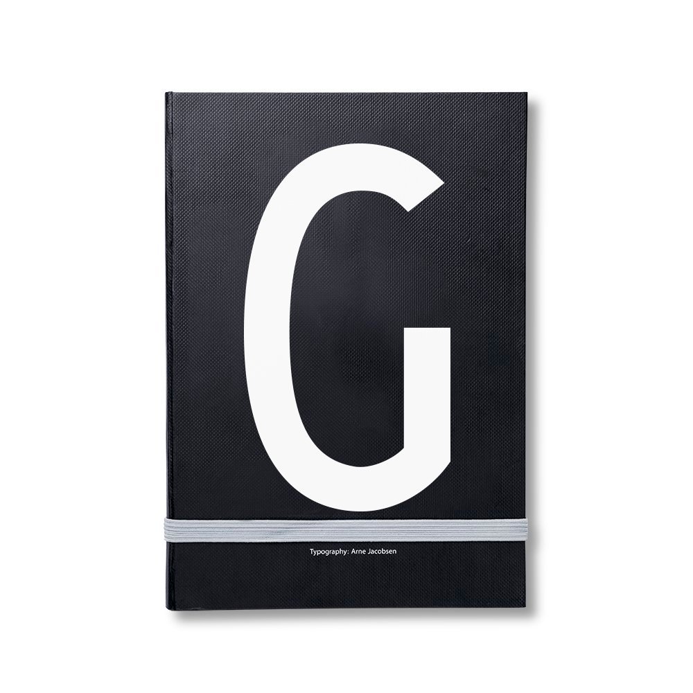 Design Letters henkilökohtainen muistikirja G