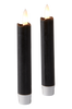 FLAMME antiikkikynttilät LED 15 cm, 2/pakk.