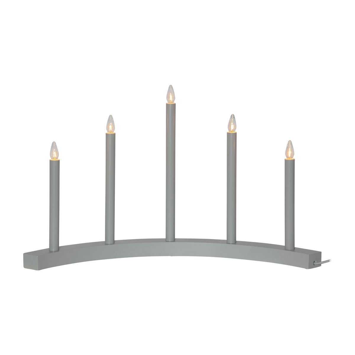 Accent adventtikynttilänjalka Harmaa