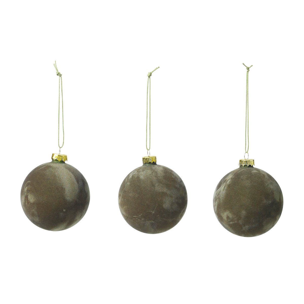 Alcan-joulukuusenkoristeet 3-pack Grape leaf