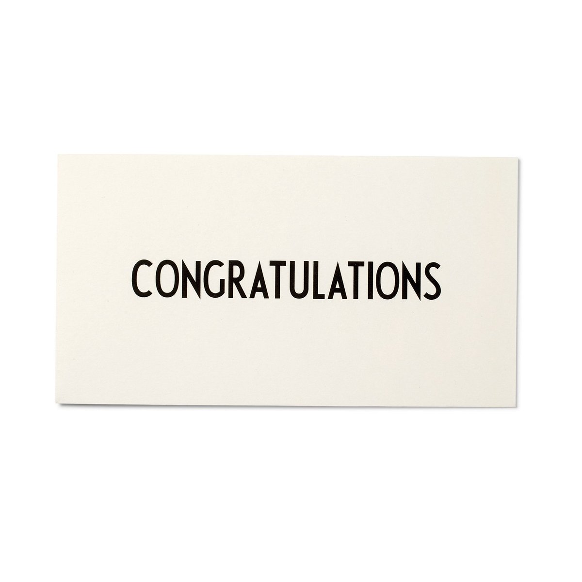 AJ Vintage ABC kortti Congratulations