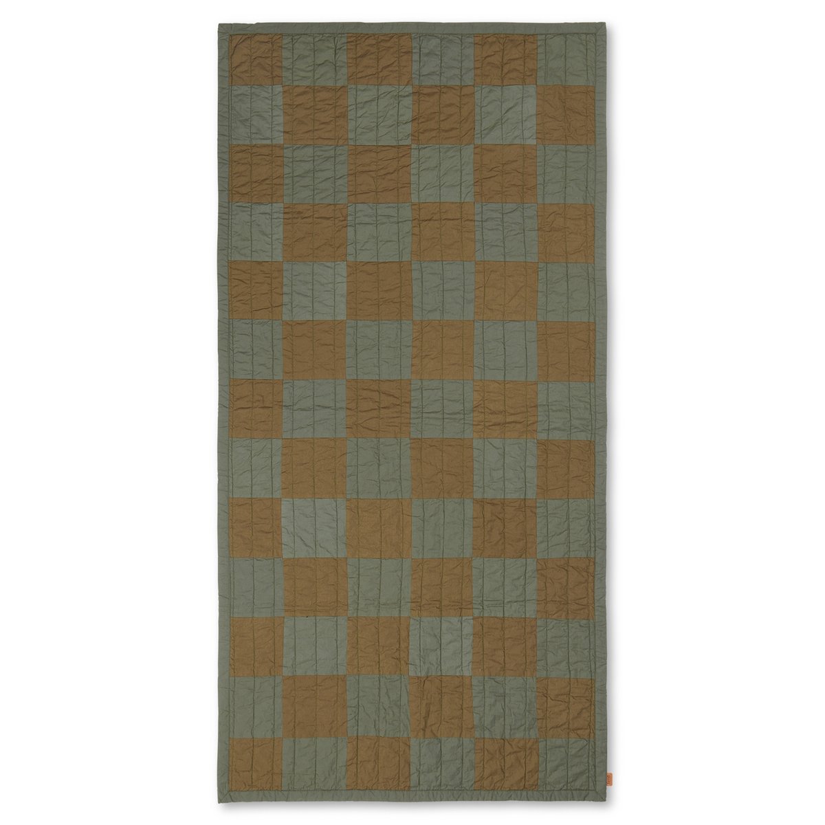 Duo tikattu huopa 90x187 cm Green Tonal