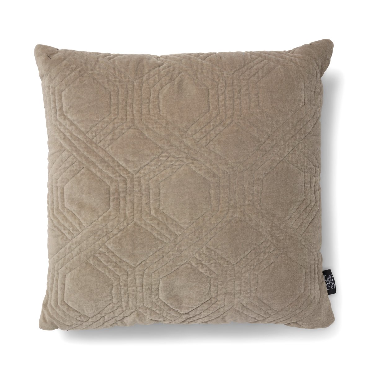 Geometric tyyny 50x50 cm Simply taupe