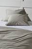 RUBY EKO tyynyliinat 60x50 cm, 2/pakk. - ekologinen Harmaanvihreä