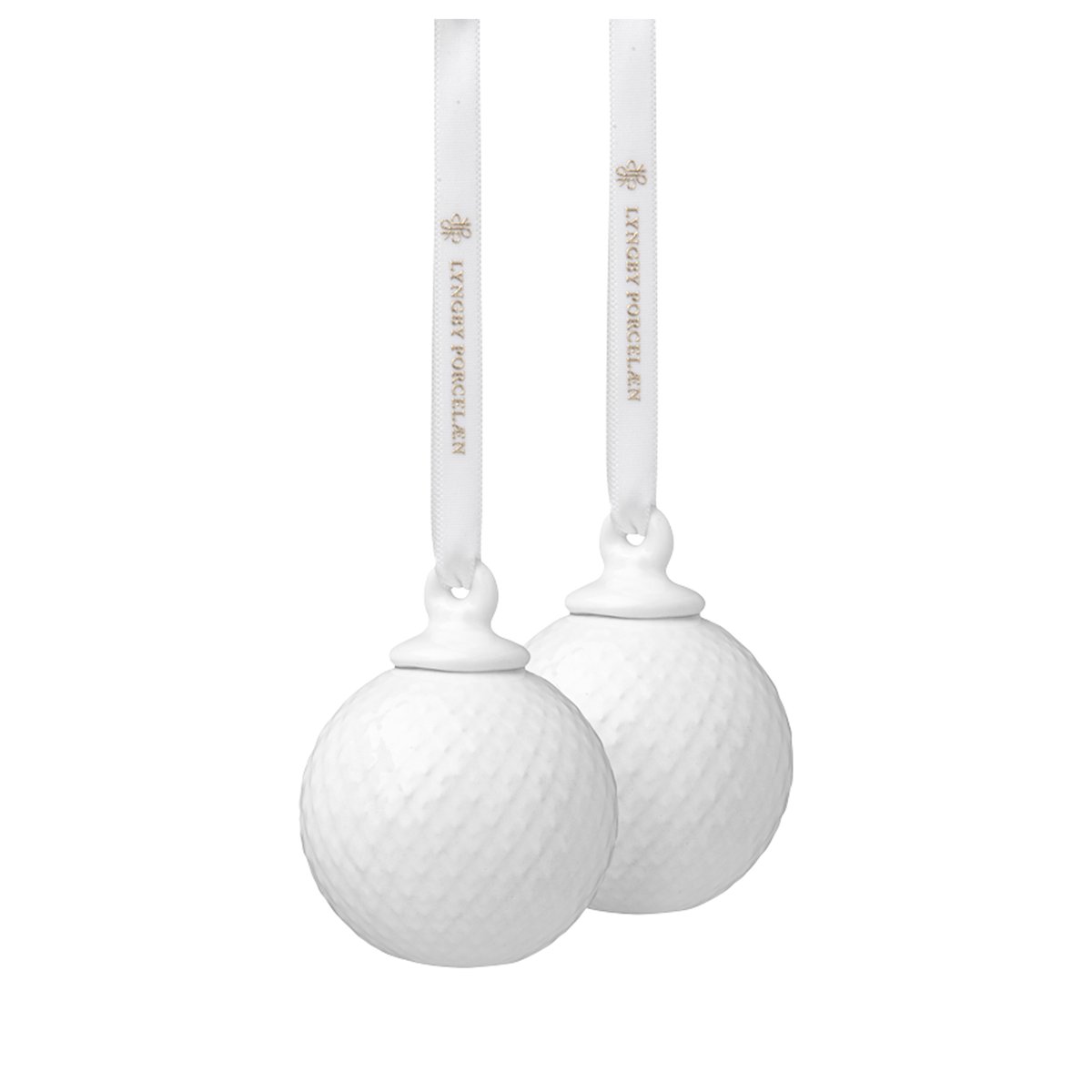 Rhombe koriste Ø5 cm 2-pack Valkoinen