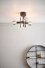 CANBERRA kattovalaisin Black mdf/ metal