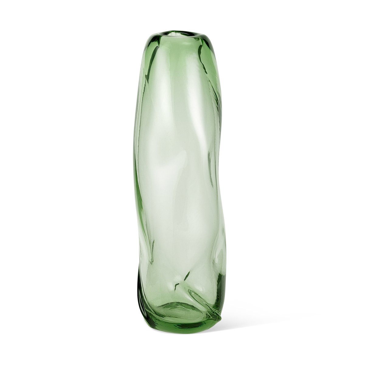 Water Swirl -maljakko Recycled glass