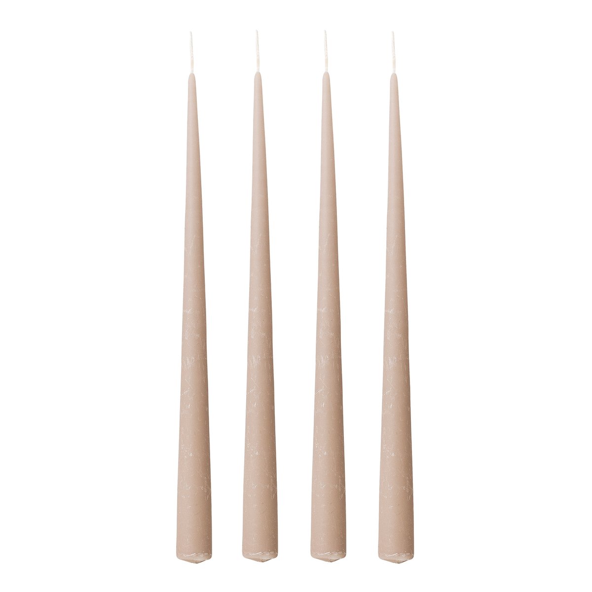 Velvet kynttilät 4-pack Harmaa