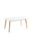 MEETY pöytä 160x90 valkoista MDF levyä