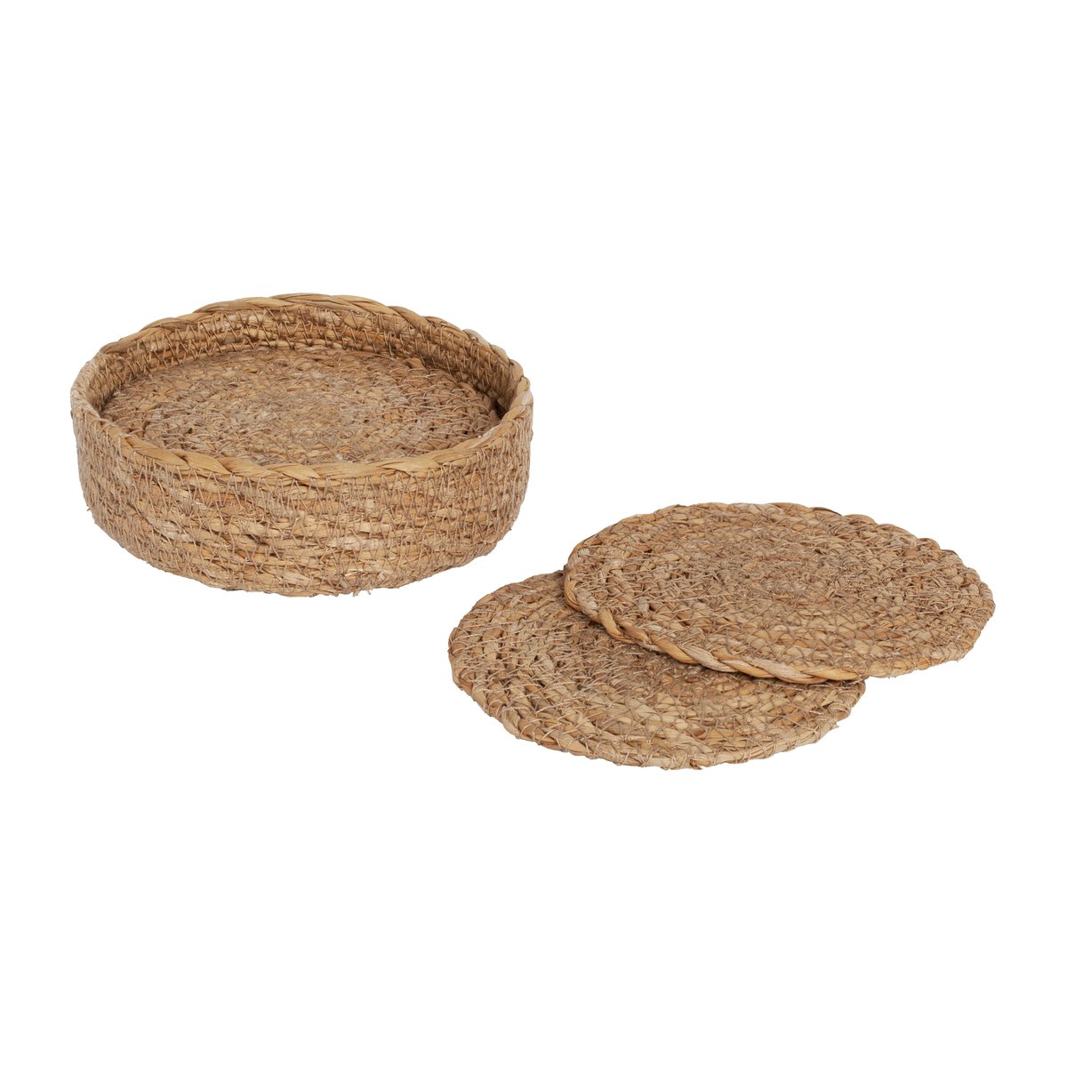 Ella lasinaluset Ø10,5 cm 6-pack Natural