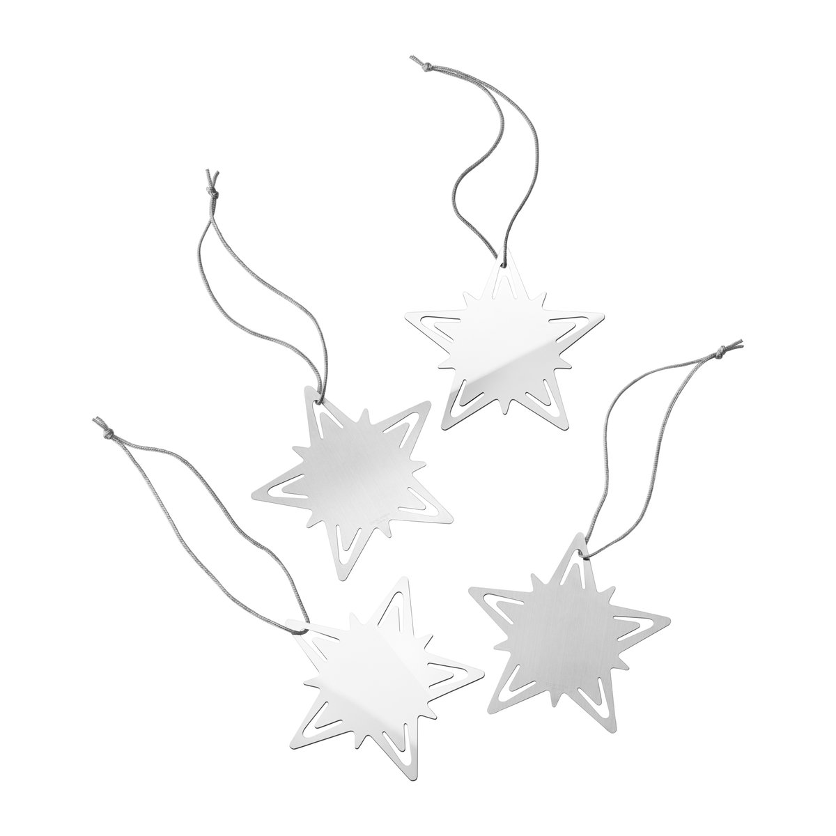 Classic christmas star presentkoriste 4-pack Hopea
