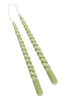 TWISTER kynttilät, 2/pakk. Keväänvihreä