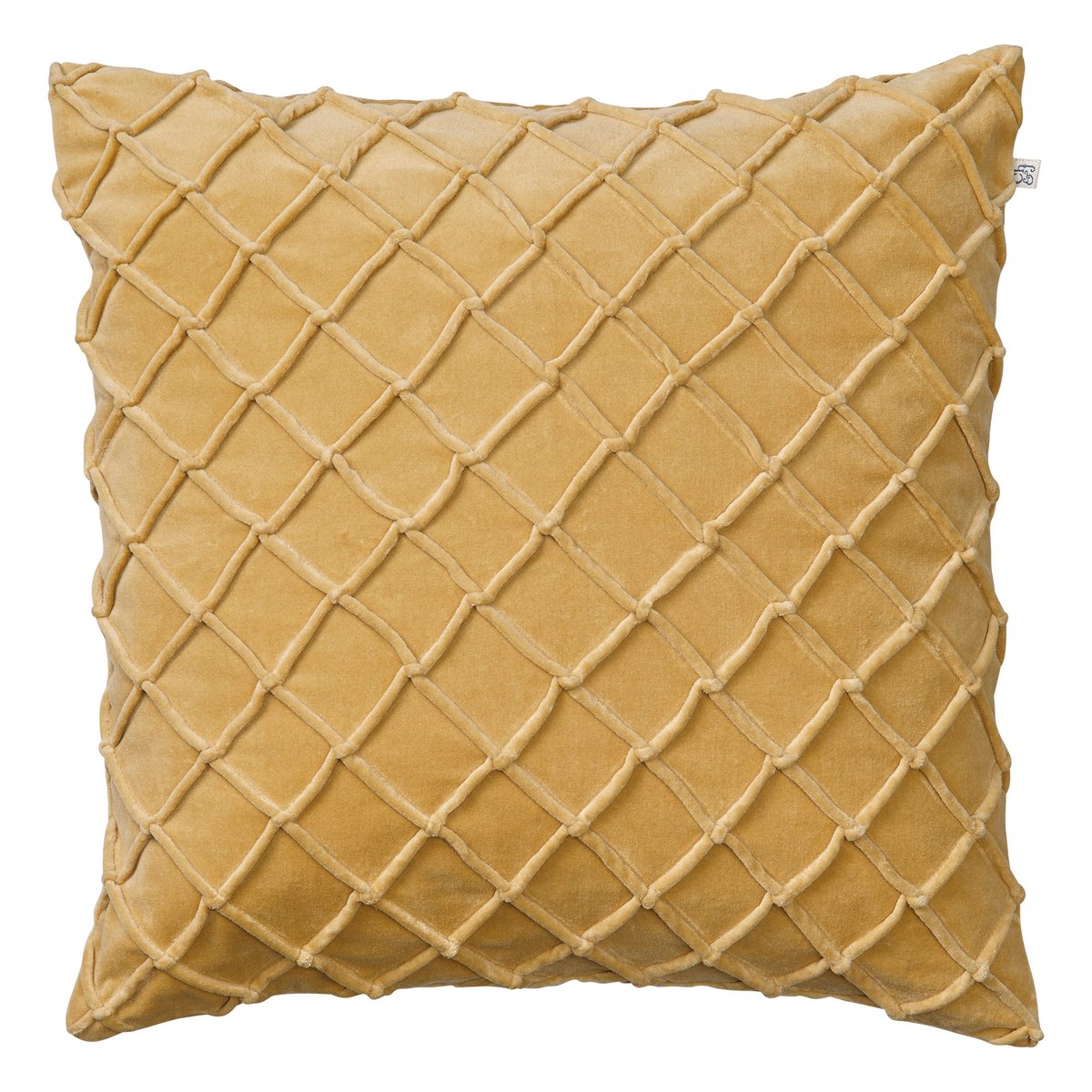 Deva-tyynyliina 50x50 cm Tulinen keltainen