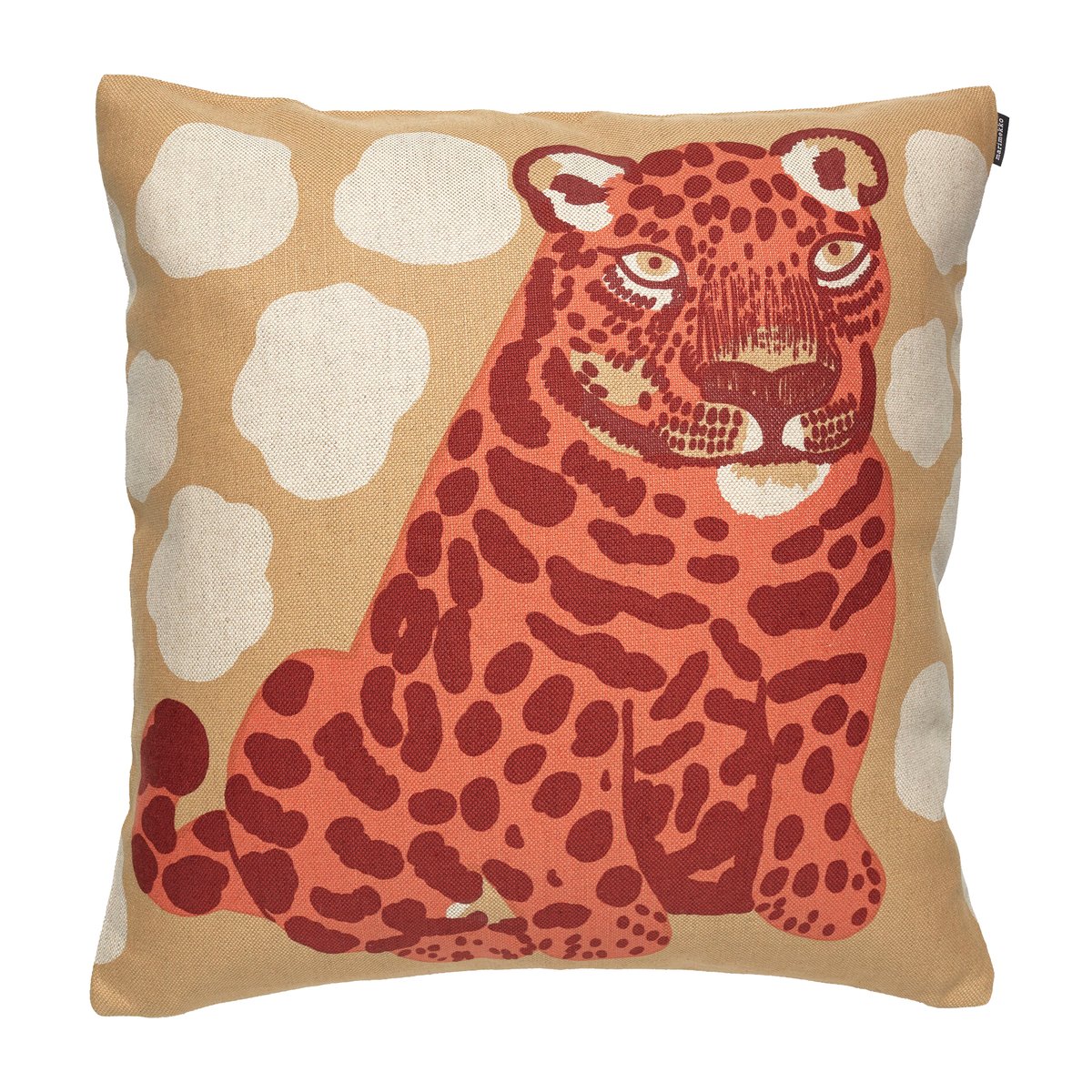 Kaksoset tyynynpäällinen 50x50 cm Beige-Oranssi-Ruskea