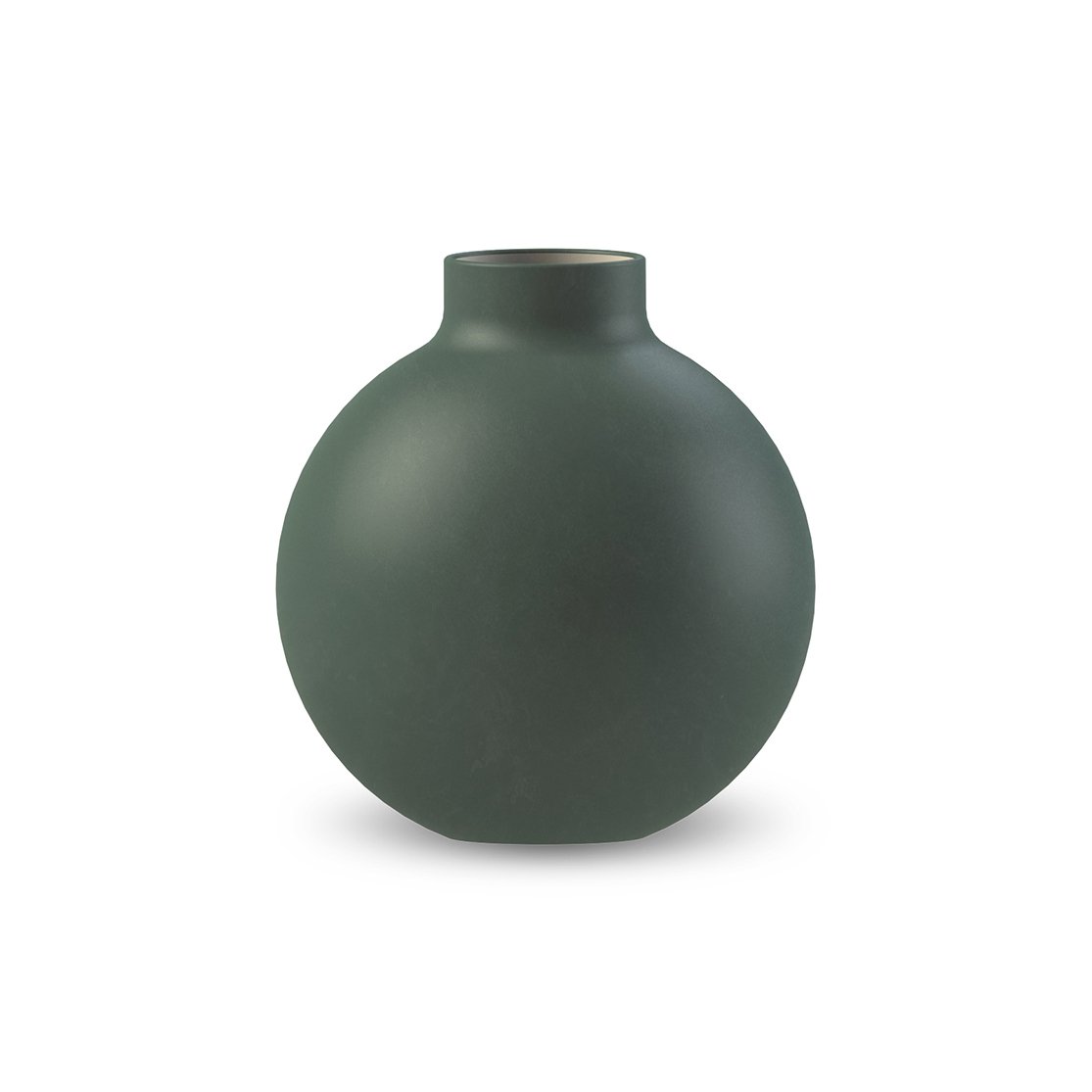 Collar maljakko 12 cm dark green