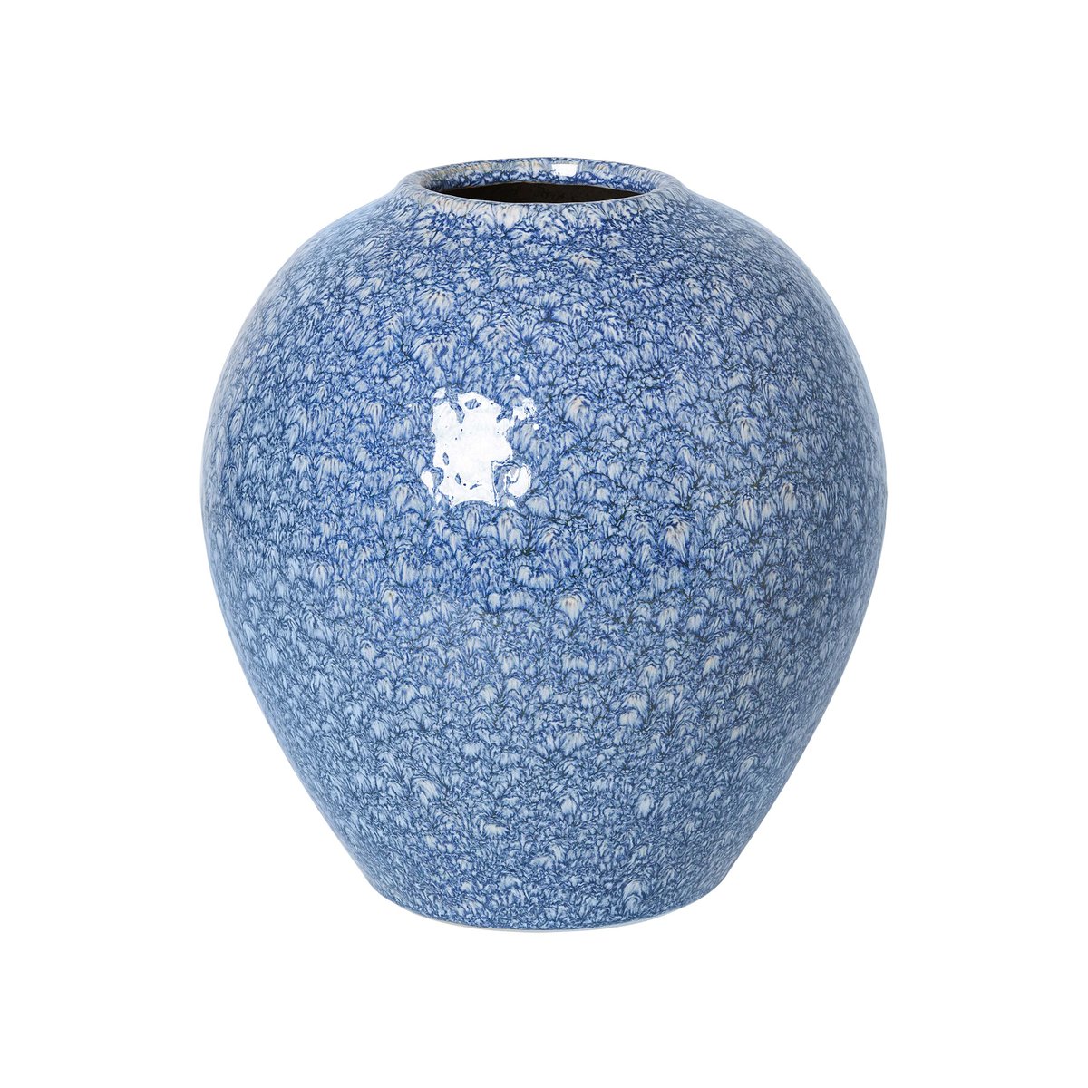 Ingrid keramiikkamaljakko 25,5 cm Insignia blue-white