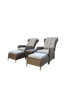 Loungesetti Washington, nojatuolit 2 kpl