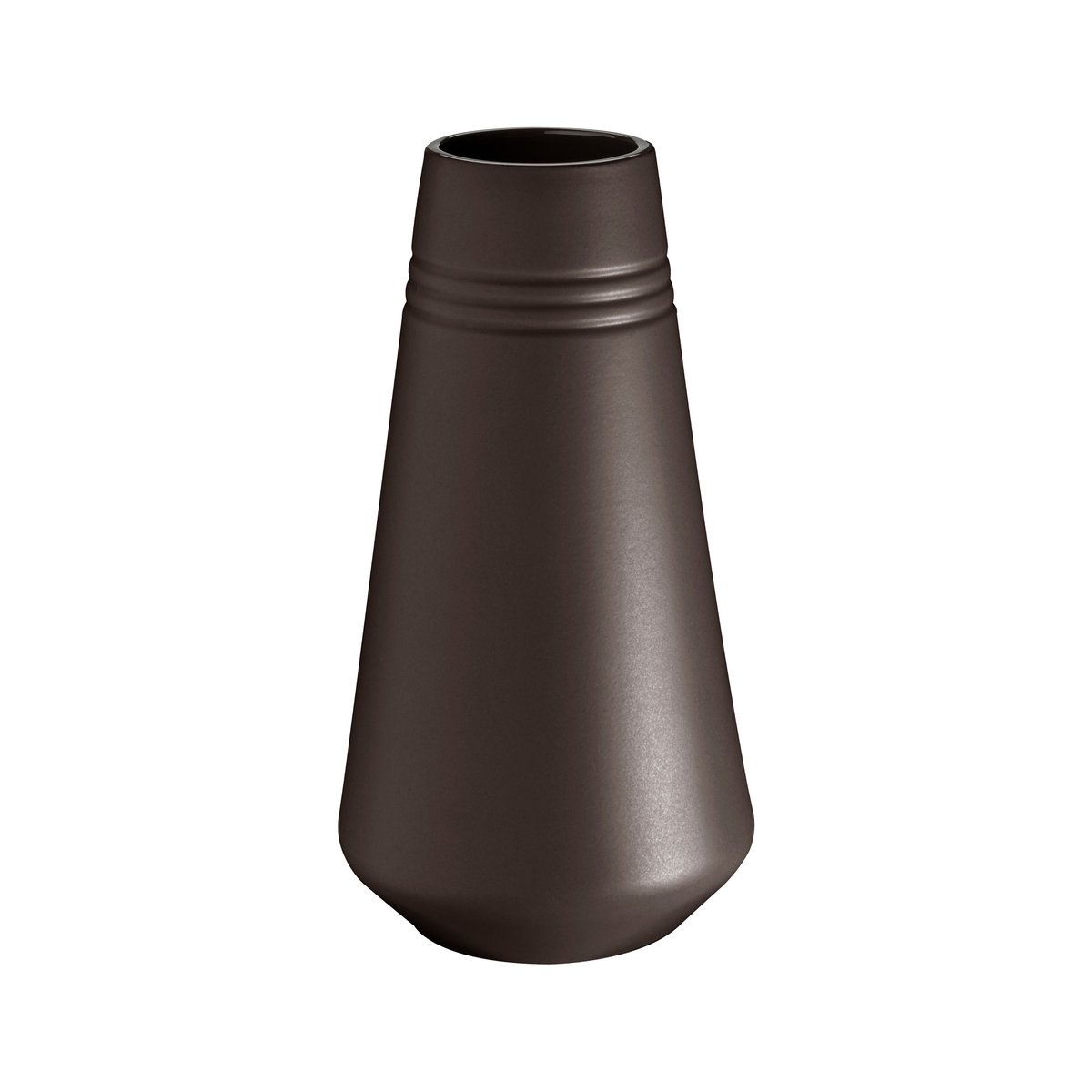 Lines maljakko 22 cm Ruskea