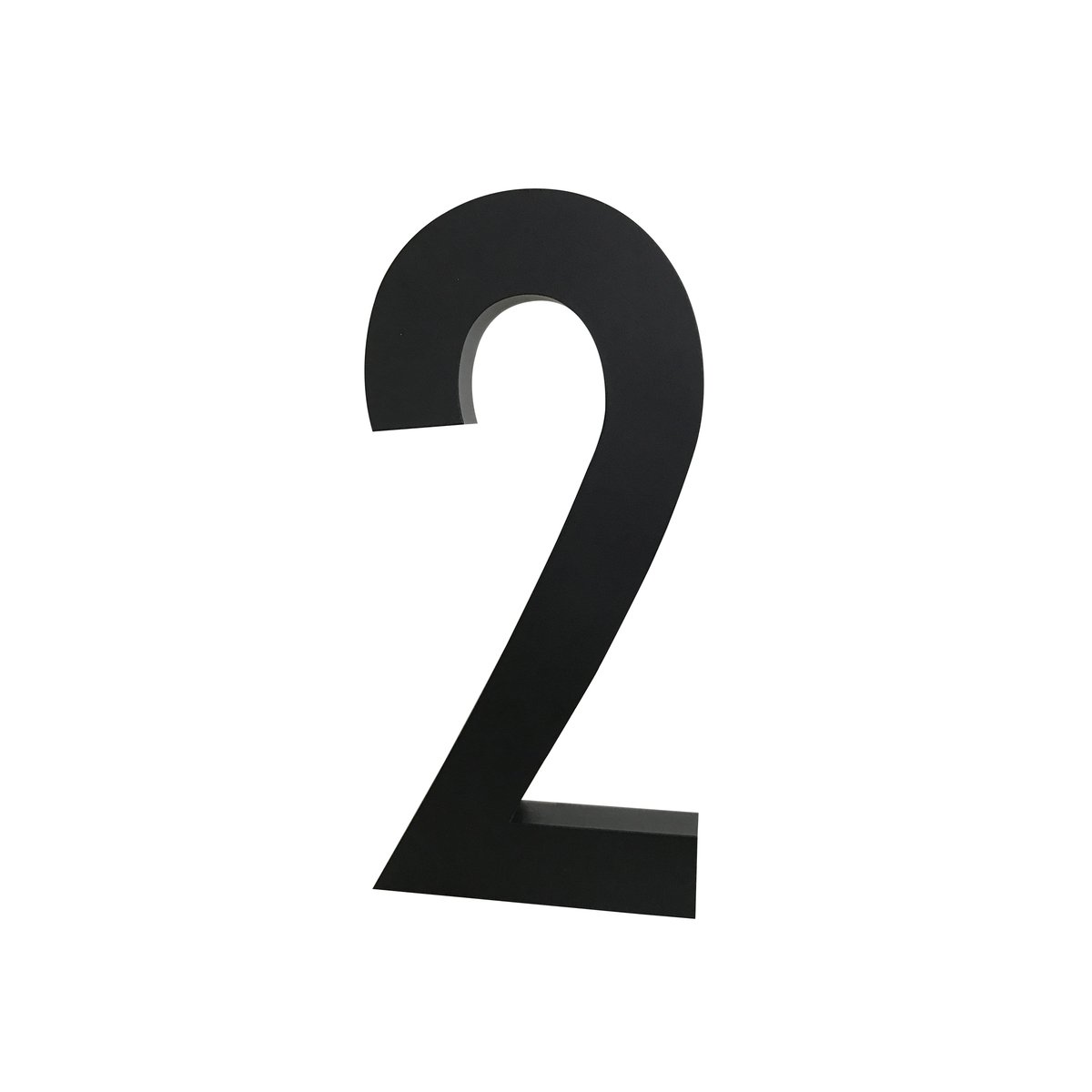 Design Letters numerot alumiini 50 mm 2