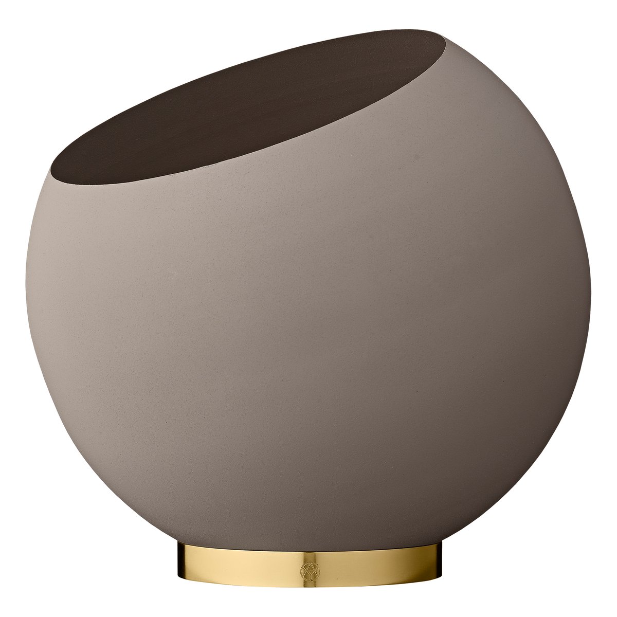 Globe kukkaruukku Ø 37 cm Taupe