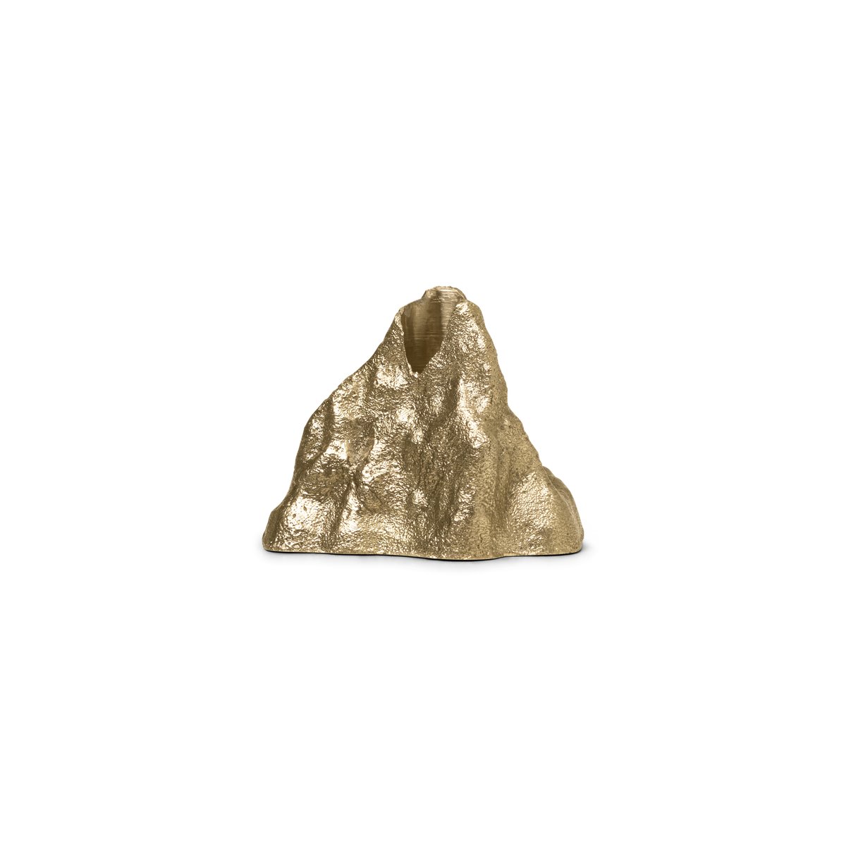 Stone kynttilänjalka 3,7 cm Messinki