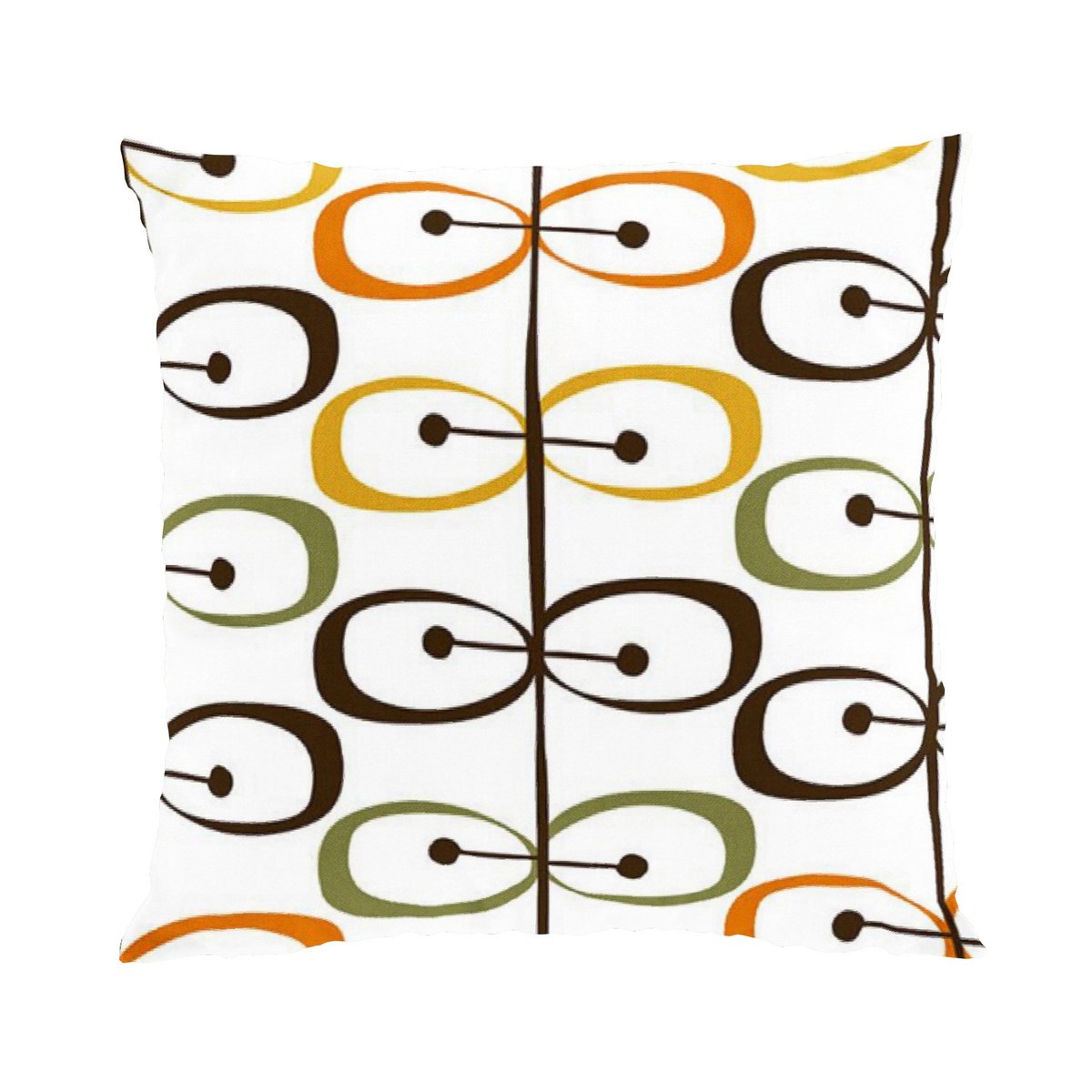 Kiwi tyynynpäällinen 47x47 cm Keltainen-oranssi