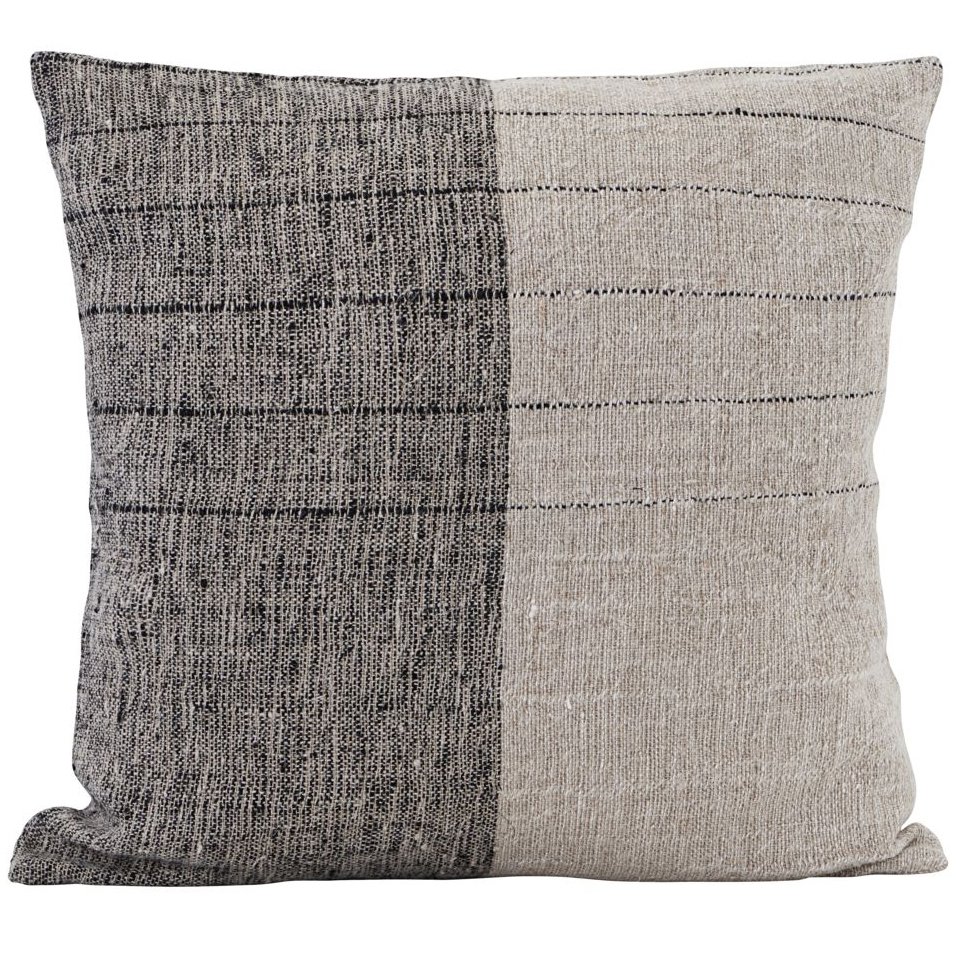 Dived tyynynpäällinen, 50 x 50 cm Musta-off white