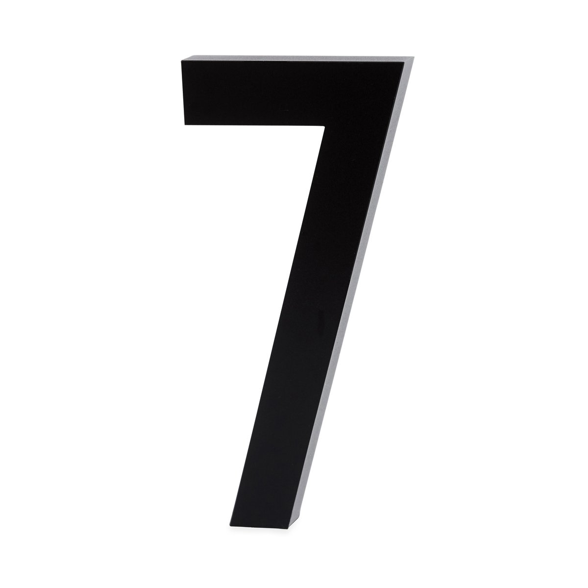 Design Letters numerot alumiini 100 mm 7