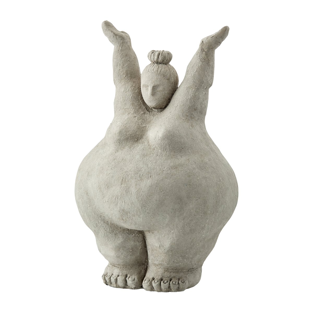 Serafina koriste nainen seisova 28 cm Grey