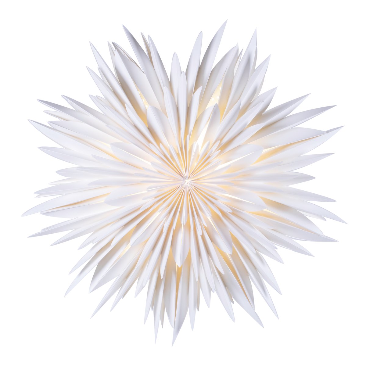 Maja adventtitähti 60 cm Valkoinen