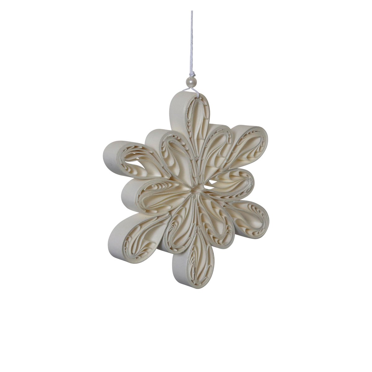 Light Flake -lumihiutale, valkoinen Suuri Ø 12 cm
