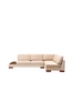 Kulmasohva Tulip Oikea kulma ilman rahia - Beige