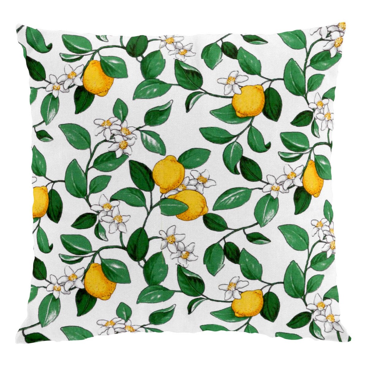 Citronlycka tyynynpäällinen valkoinen