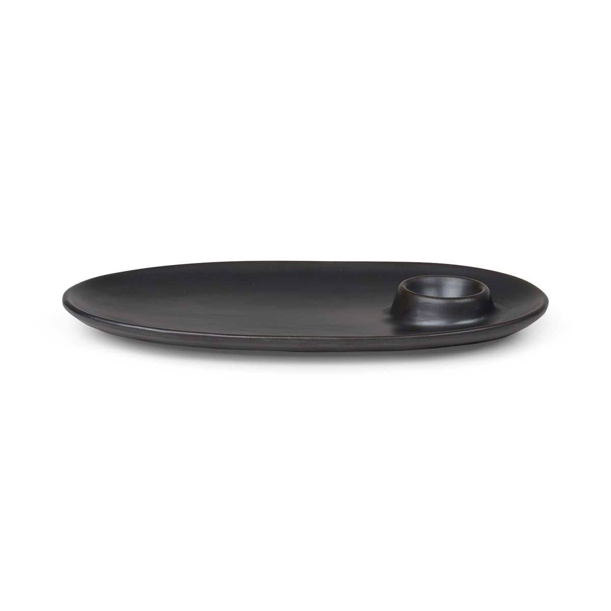 Flow aamiaislautanen 14x23,5 cm Black