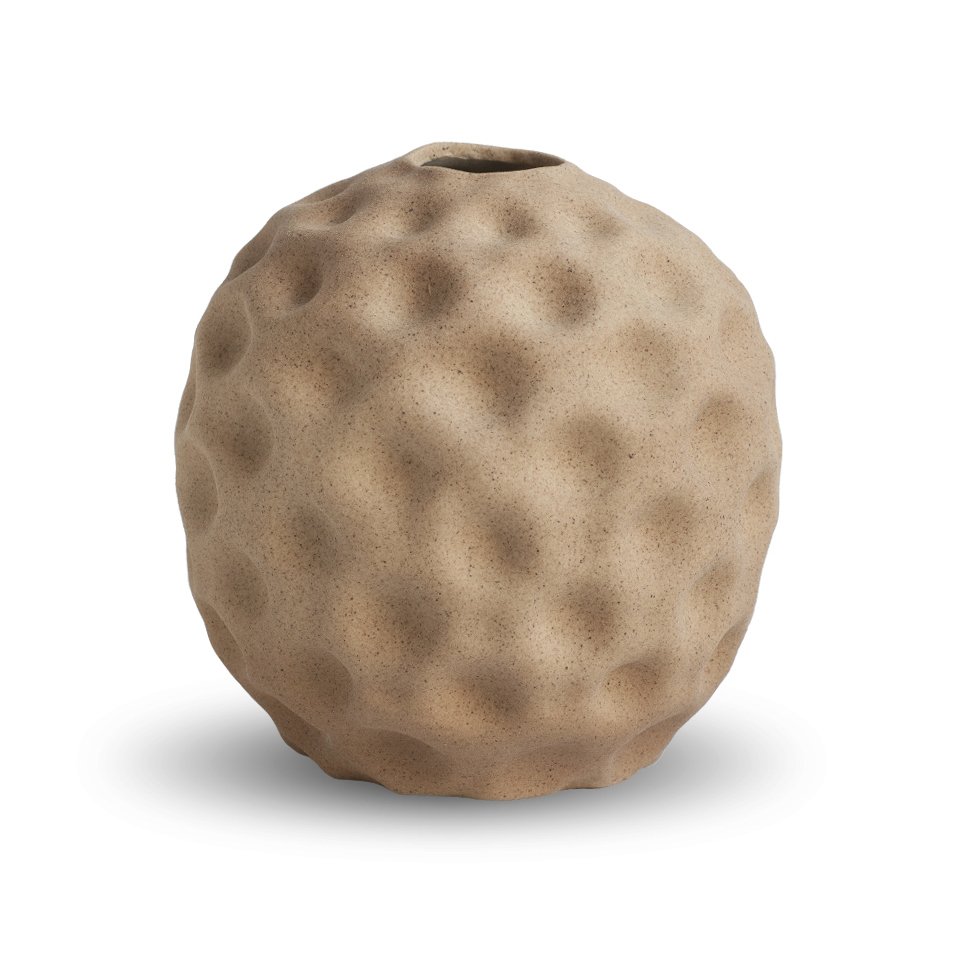 Seedpod maljakko 14 cm Walnut