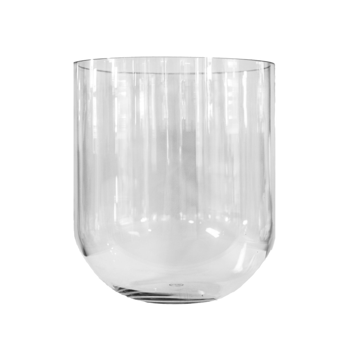 Simple lasimaljakko small Clear